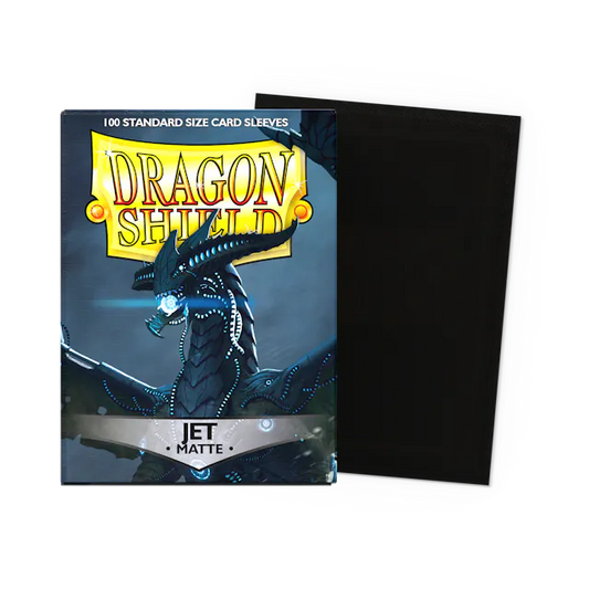 Dragon Shield - Matte Standard Size Sleeves 100pk - Jet