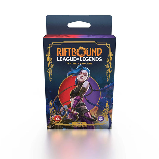 Riftbound: League of Legends Trading Card Game - Set 1 -Origins Champion Deck - Jinx (Expected Release Date - 31/10/25)