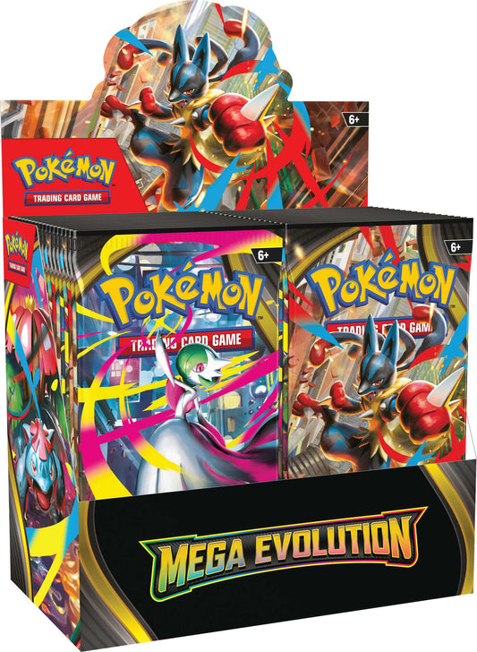 Pokémon TCG: Mega Evolution - Booster Display - EXPECTED RELEASE DATE: 26/09/2025