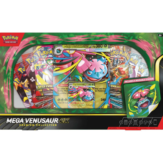 Pokémon TCG: Mega Venusaur ex Premium Collection (EXPECTED RELEASE DATE: 14/11/2025)