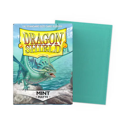 Dragon Shield - Matte Standard Size Sleeves 100pk - Mint