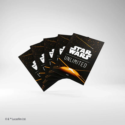 Gamegenic Star Wars: Unlimited Art Sleeves - Card Back Orange (RELEASE DATE: 14/03/25)