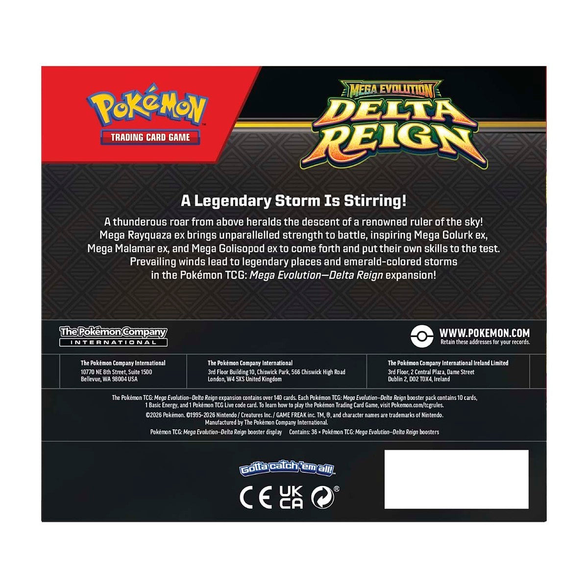 Delta Reign Booster Box - Expected 06/11/2026