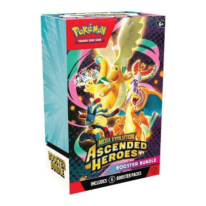 Pokémon TCG: Mega Evolution Ascended Heroes - Booster Bundle - Expected 24/04/2026