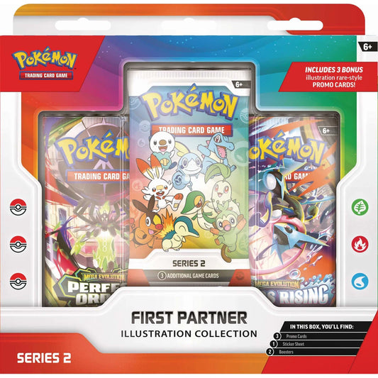Pokémon TCG: First Partner Illustration Collection - Series 2 - Expected 19/06/2026