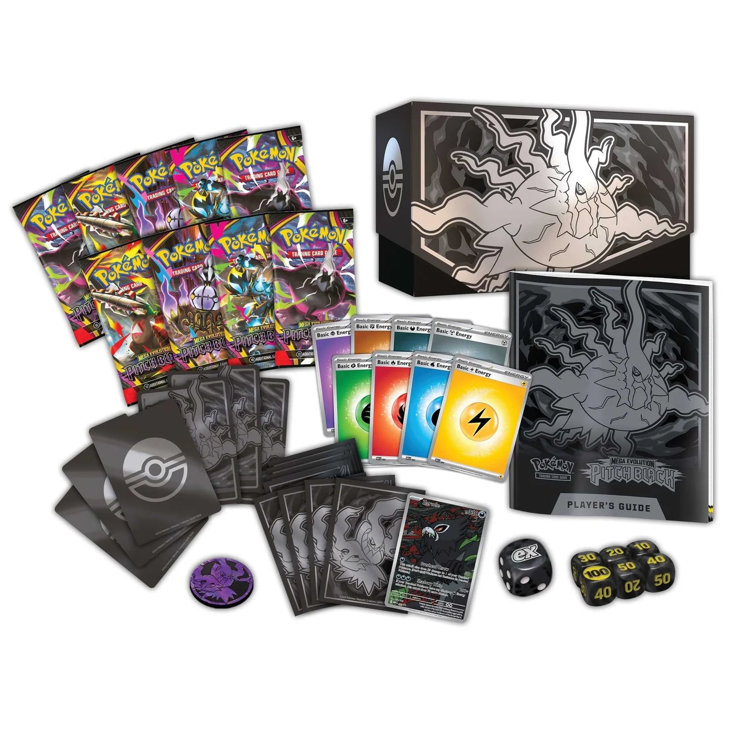 Pokémon TCG: Mega Evolution Pitch Black - Elite Trainer Box - Expected 17/07/2026