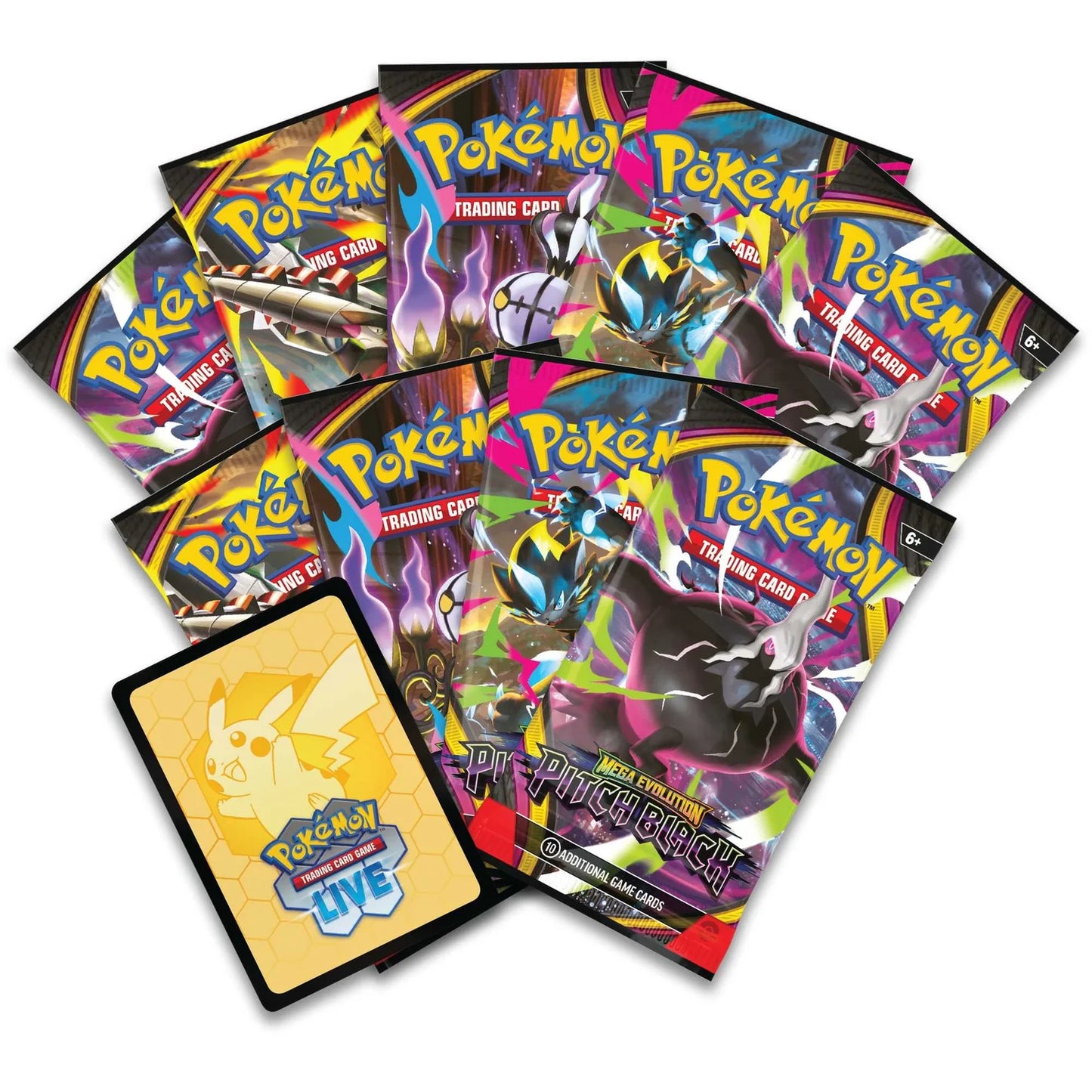 Pokémon TCG: Mega Evolution Pitch Black - Elite Trainer Box - Expected 17/07/2026