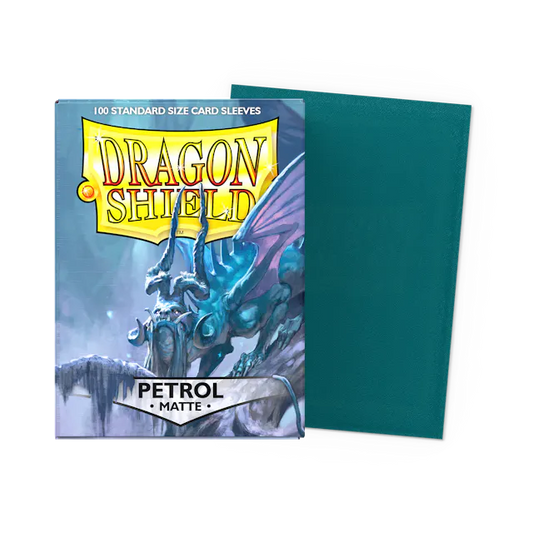 Dragon Shield - Matte Standard Size Sleeves 100pk - Petrol