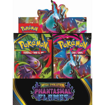 Pokémon TCG: Mega Evolution Phantasmal Flames - Booster Display (Expected Release 14/11/2025)