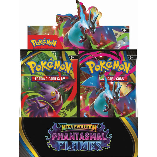 Pokémon TCG: Mega Evolution Phantasmal Flames - Booster Display (Expected Release 14/11/2025)