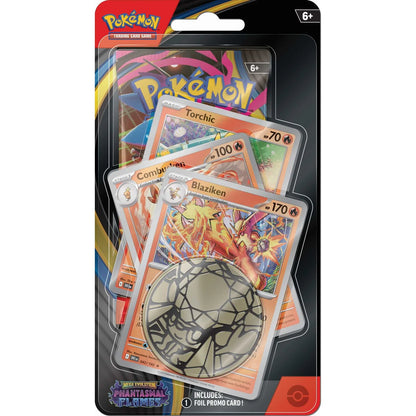 Pokémon TCG: Mega Evolution Phantasmal Flames - Premium Checklane - TORCHIC EVOLUTION CHAIN (Expected Release 14/11/2025)