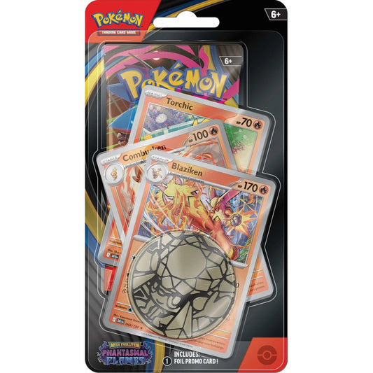Pokémon TCG: Mega Evolution Phantasmal Flames - Premium Checklane - TORCHIC EVOLUTION CHAIN (Expected Release 14/11/2025)