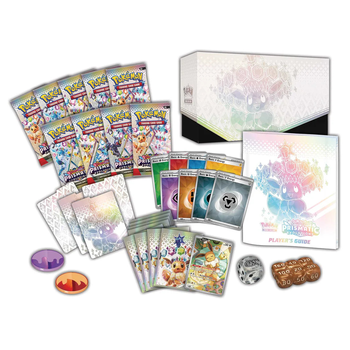 Pokémon TCG: Scarlet & Violet 8.5 - Prismatic Evolutions - Elite Trainer Box (Release date: 17/01/2025)