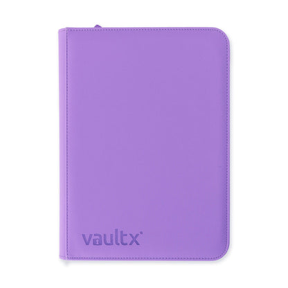 9-Pocket Exo-Tec® Zip Binder - Just Purple