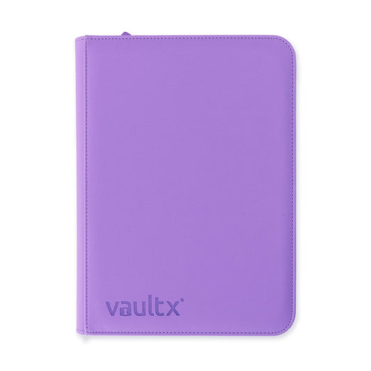 9-Pocket Exo-Tec® Zip Binder - Just Purple