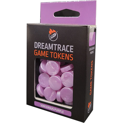 DreamTrace Game Tokens: Sorcerous Purple