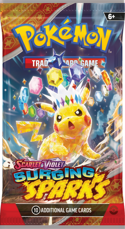 Pokémon TCG: Scarlet & Violet 8 - Surging Sparks - Booster Pack