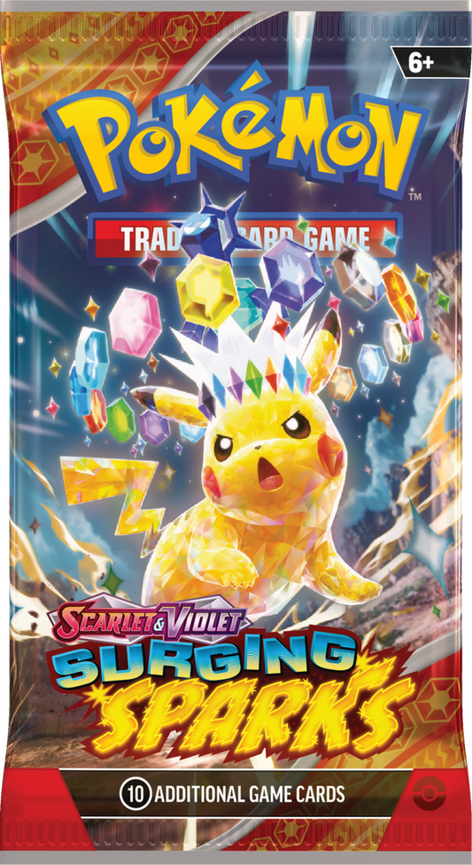 Pokémon TCG: Scarlet & Violet 8 - Surging Sparks - Booster Pack