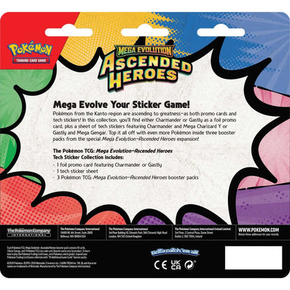Pokémon TCG: Mega Evolution Ascended Heroes - Tech Sticker Collection - Charmander - Expected 30/01/2026