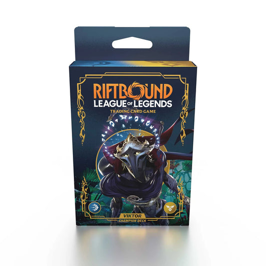 Riftbound: League of Legends Trading Card Game - Set 1 -Origins Champion Deck - Viktor (Expected Release Date - 31/10/25)