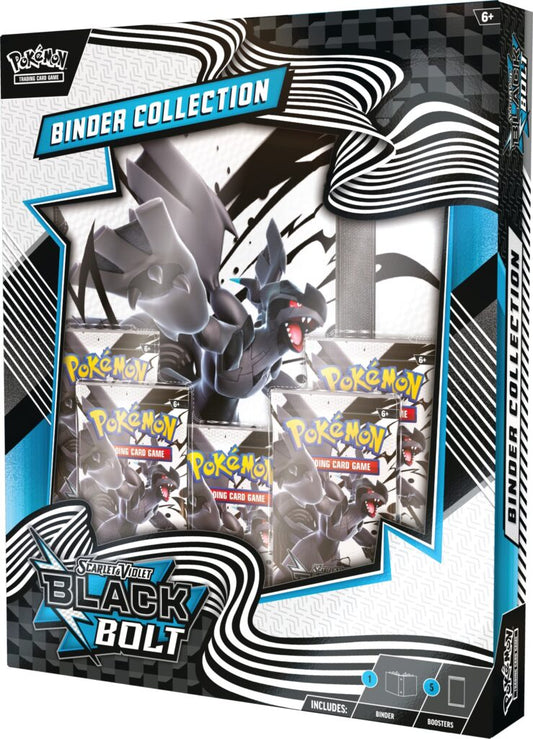 Pokémon TCG: Scarlet & Violet 10.5 - Black Bolt - Binder Collection Zekrom (EXPECTED RELEASE 18TH JULY 2025)