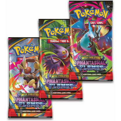 Pokémon TCG: Mega Evolution Phantasmal Flames - 3 Pack - Sneasel (Expected Release 14/11/2025)