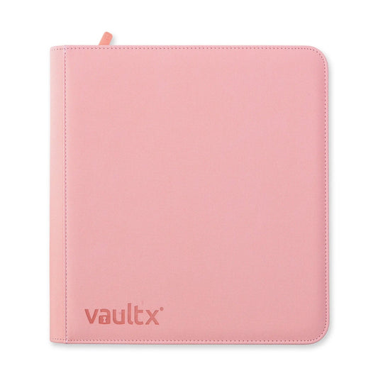 12-Pocket Exo-Tec® Zip Binder - Just Pink