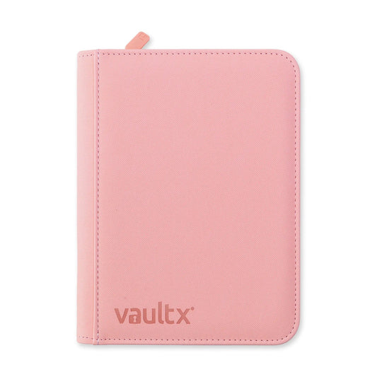4-Pocket Exo-Tec® Zip Binder- Just Pink