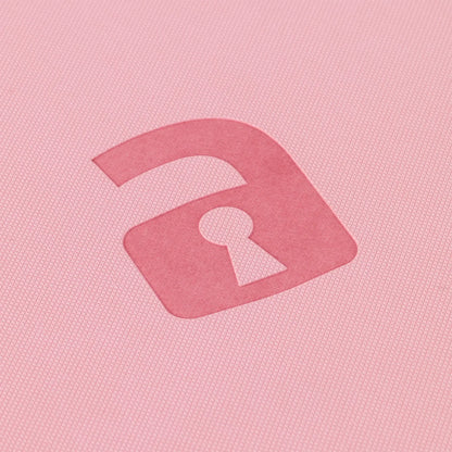 4-Pocket Exo-Tec® Zip Binder- Just Pink