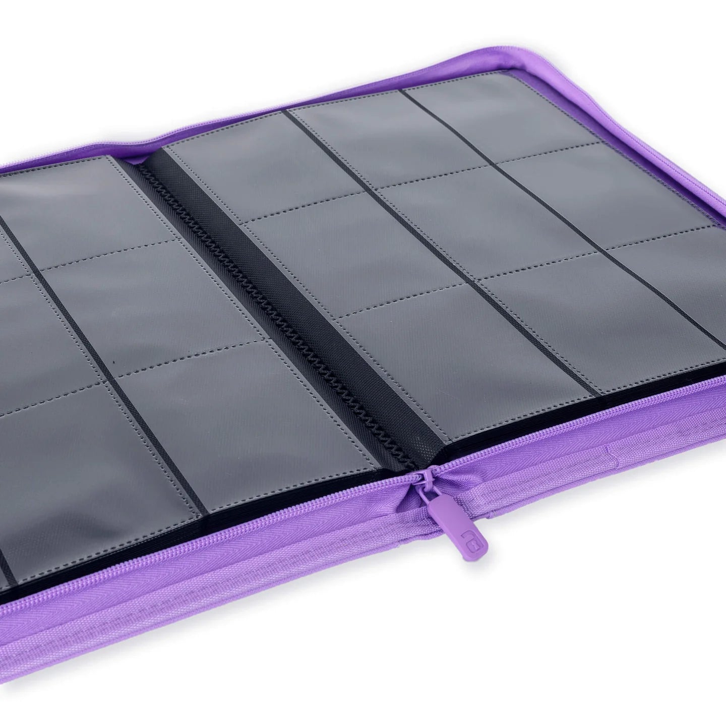 9-Pocket Exo-Tec® Zip Binder - Just Purple