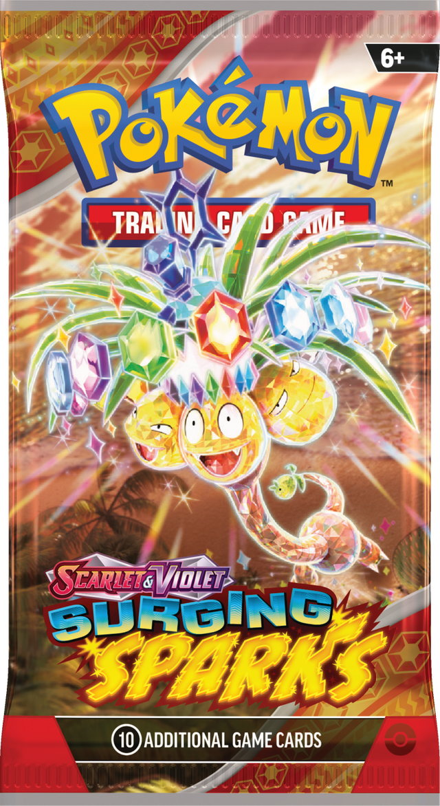 Pokémon TCG: Scarlet & Violet 8 - Surging Sparks - Booster Pack