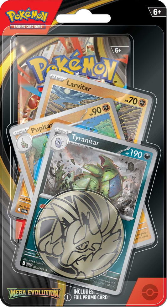 Pokémon TCG: Mega Evolution - Premium Checklane Tyranitar - ESTIMATED RELEASE DATE: 26/09/2025